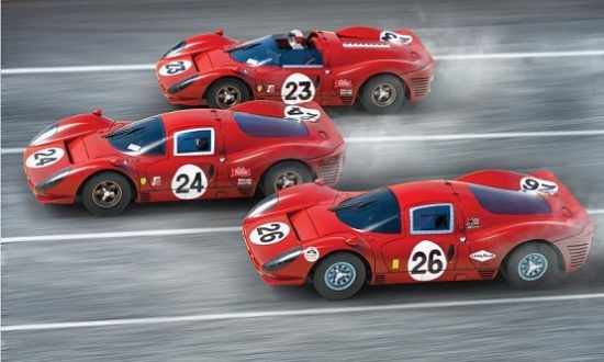 Scalextric Daytona 1967 Triple Pack